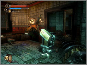 13 - Press the button to open the bars - BioShock 2: Inner Persephone (2) - walkthrough - Walkthrough - Bioshock 2 Game Guide & Walkthrough