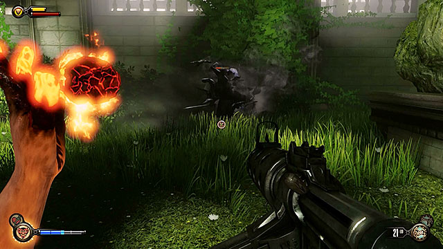 The stairs found in the projection room lead to the aviary and thats where youll be forced to participate in a duel with the Crow - Go to the Monument Island and find the girl (part 2) | Chapter 4 - Comstock Center Rooftops - Chapter 4 - Comstock Center Rooftops - BioShock Infinite Guide