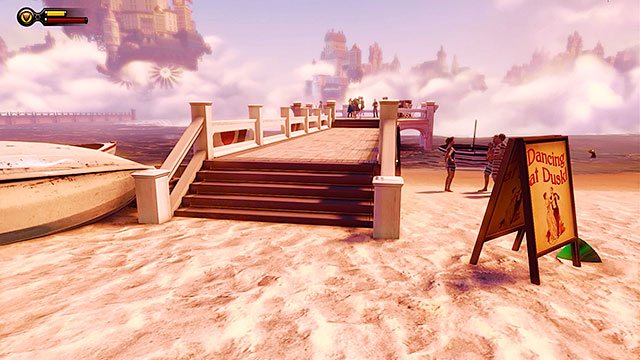 Just as before, you dont have to be too quick about finding the girl - Find Elizabeth | Chapter 7 - Battleship Bay - Chapter 7 - Battleship Bay - BioShock Infinite Guide