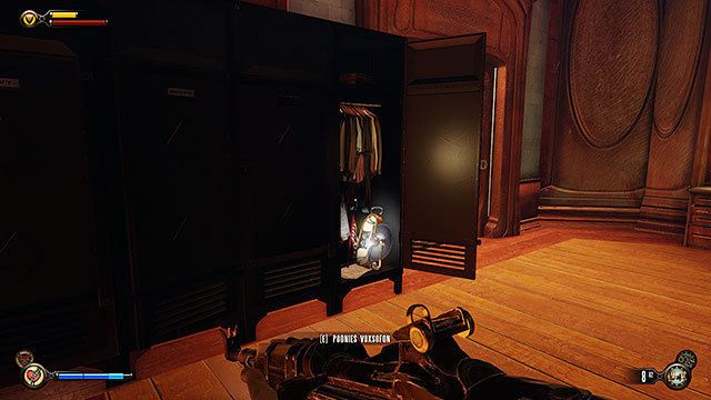 Press a button to call the elevator - Find a way into Finkton | Chapter 16 - Worker Induction Center / Finkton Proper - Chapter 16 - Worker Induction Center / Finkton Proper - BioShock Infinite Guide