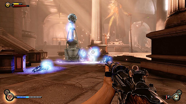 Use the stairs again to reach the next floor and youll soon arrive in the main hall of Port Prosperity - Go to Comstock house part 2 | Chapter 29 - Port Prosperity - Chapter 29 - Port Prosperity - BioShock Infinite Guide