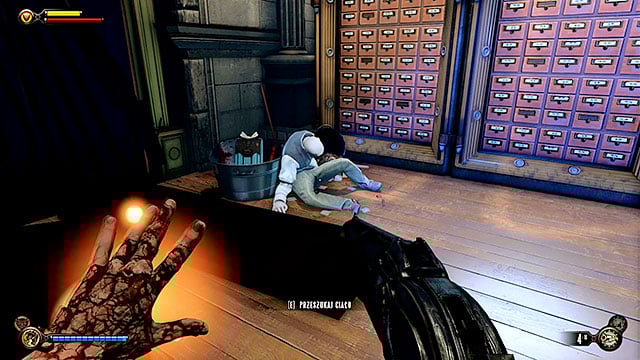 The room located next to the vault holds Gear #34 - Find the next tear | Chapter 31 - Memorial Gardens - Chapter 31 - Memorial Gardens - BioShock Infinite Guide