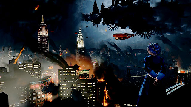 Walk through a recently opened armored door and head further info the building - Rescue Elizabeth | Chapter 34 - Wardens Office - Chapter 34 - Wardens Office - BioShock Infinite Guide