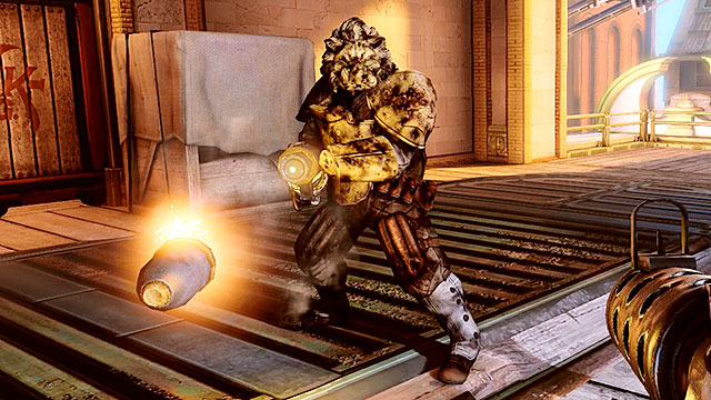 Beasts are specialized units wearing thick, steel armors - Common enemies | Enemies in BioShock Infinite - Enemies - BioShock Infinite Guide