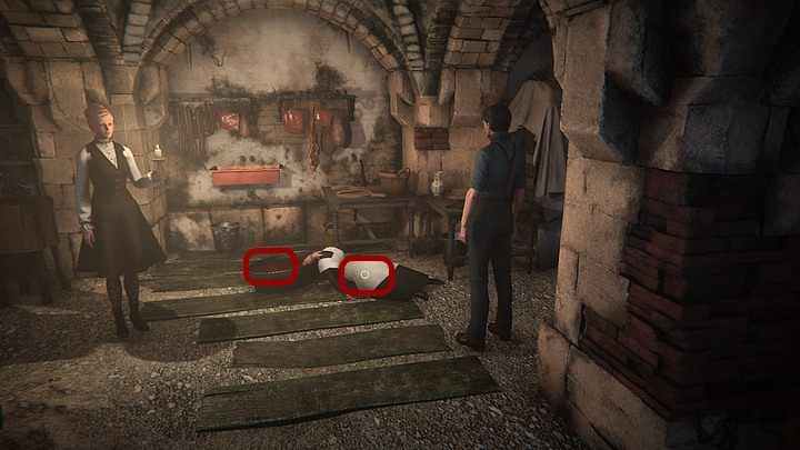 Examine the blood tub and the body of the maid - Examine how Ailsa died | Black Mirror Walkthrough - Chapter 3 - Black Mirror Guide