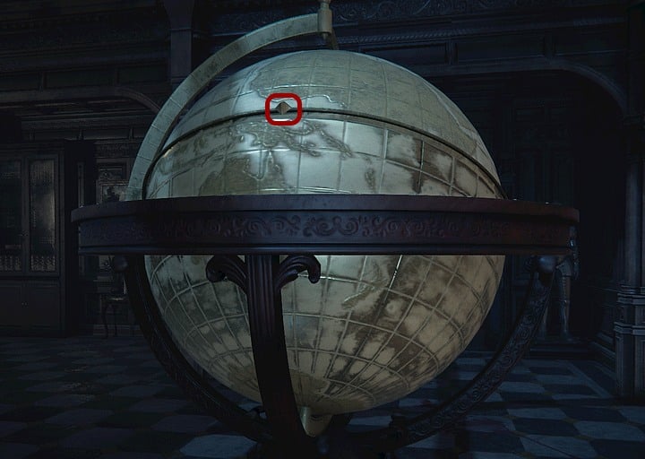 How to set the globe - Open the passage in the fireplace pt. 2 | Walkthrough - Chapter 5 - Black Mirror Guide