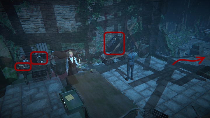 Walk up to the table located next to Leah - Examine the old wing | Chapter 4 | Walkthrough - Chapter 4 - Black Mirror Guide