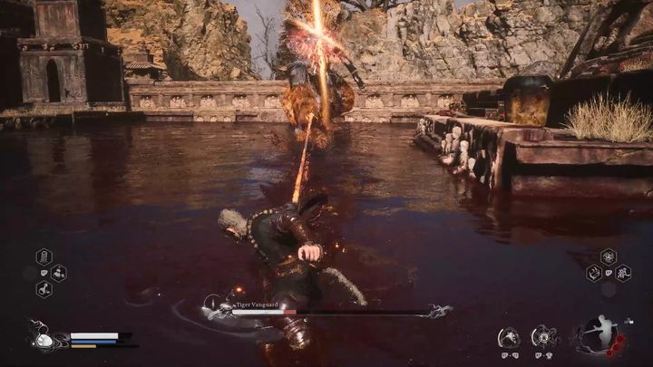 The Vanguard requires caution and attention - Black Myth Wukong: How to defeat the boss Tiger Vanguard? - Chapter 2 - Black Myth Wukong Guide