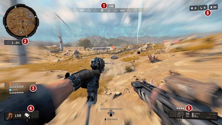 The interface in Blackout is much different from the one from Call of Duty: Black Ops 4s multiplayer - Info and advice | Blackout Mode in Call of Duty Black Ops 4 - Blackout Mode - Call of Duty Black Ops 4 Guide and Tips