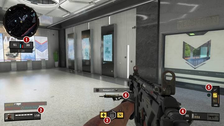 User interface looks simple and consists of following items - Call of Duty Black Ops 4 Guide and Tips