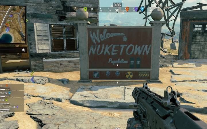 In the south-western part of the town, you will find a very interesting information board - Map and description of interesting locations in Black Ops 4 Blackout Mode - Blackout Mode - Call of Duty Black Ops 4 Guide and Tips