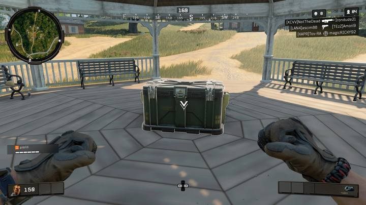 In this exact location, in a small arbor in the middle of the estate, you will often find a larger or smaller supply crate. - Map and description of interesting locations in Black Ops 4 Blackout Mode - Blackout Mode - Call of Duty Black Ops 4 Guide and Tips