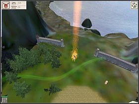 The next thing You have to take care of in the beginning of the game is building walls - LAND FOUR - gameplay - Black and White 2 - Game Guide and Walkthrough