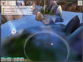 The theme of the quest is to throw a barrel from one island to another - LAND FOUR - quests - Black and White 2 - Game Guide and Walkthrough