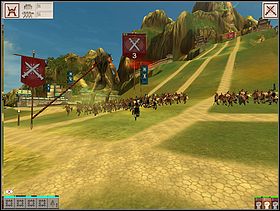 Next, take him into the enemy's terrain and start to kill his soldiers ( point 3 - main battle) - LAND SIX - gameplay - Black and White 2 - Game Guide and Walkthrough