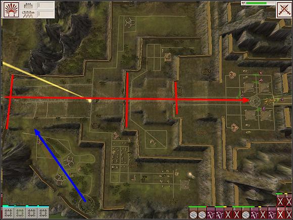 The Aztec capital has a couple of floors and a road to the 'town hall' that is blocked by three walls (gates) - LAND NINE - gameplay - Black and White 2 - Game Guide and Walkthrough