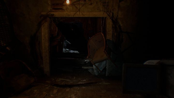 Continue along the only available way - Chapters 16 and 17 | Blair Witch Walkthrough - Walkthrough - Blair Witch Guide