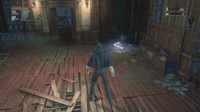 Reading the notes will help you get some knowledge about controls and fighting. - Iosefkas Clinic | Walkthrough - Walkthrough - Bloodborne Game Guide & Walkthrough