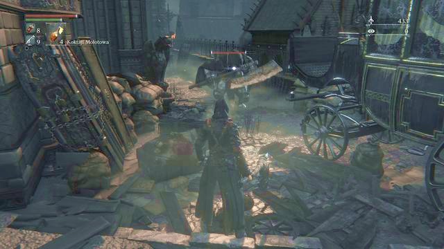 You may avoid some of the enemies however sometimes it is beneficial to fight them anyway since you may be rewarded with bonus items and Blood Echoes. - Central Yharnam | Walkthrough - Walkthrough - Bloodborne Game Guide & Walkthrough