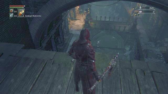 Descent to the sewers. - Central Yharnam | Walkthrough - Walkthrough - Bloodborne Game Guide & Walkthrough