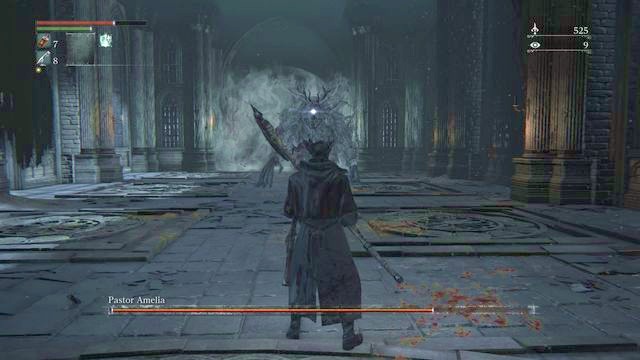 Running Amelia most of the times jumps on the players character and attacks him at the same time. - Vicar Amelia | Boss Fights - Boss Fights - Bloodborne Game Guide & Walkthrough