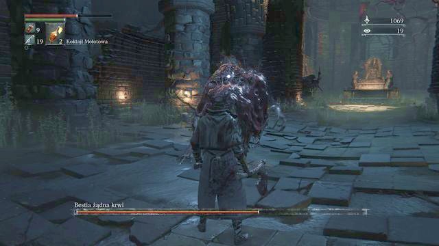 When the enemy will start to poison the players character he will attack much more often and more aggressive. - Blood-Starved Beast | Boss Fights - Boss Fights - Bloodborne Game Guide & Walkthrough