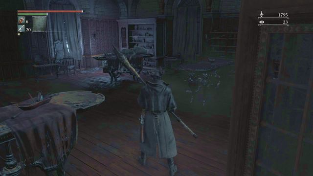 You will find a chest in the room at the end of the corridor. - Iosefkas Clinic - after defeating Vicar Amelia | Walkthrough - Walkthrough - Bloodborne Game Guide & Walkthrough