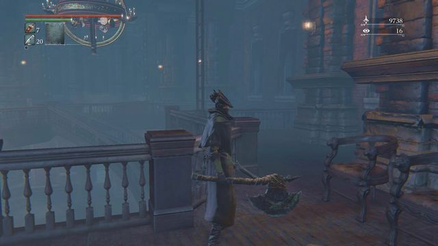 The ladder leading up. - Byrgenwerth | Walkthrough - Walkthrough - Bloodborne Game Guide & Walkthrough