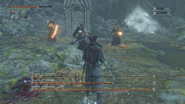 The enemies obtain new abilities after the transformation. - Shadows of Yharnam | Boss Fights - Boss Fights - Bloodborne Game Guide & Walkthrough