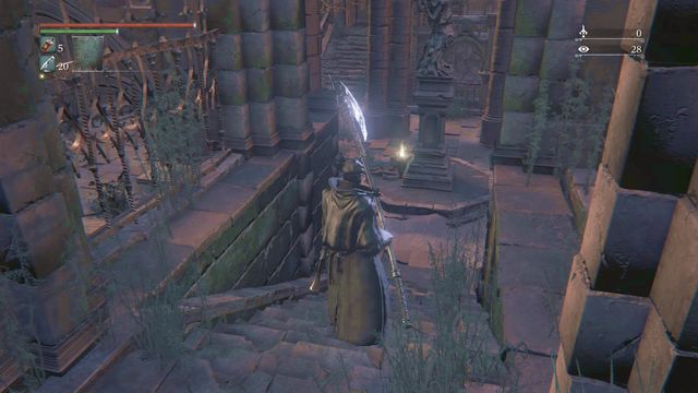 Later you will unlock an elevator on a small square. - Yahargul, Unseen Village | Walkthrough - Walkthrough - Bloodborne Game Guide & Walkthrough