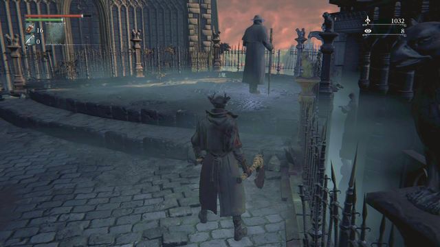 If you can get the opponent from behind, do it. - Combat | Weapons and armor - Basics - Bloodborne Game Guide & Walkthrough