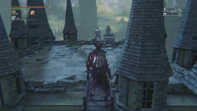 Atop the tower, you will fight Djura. - Djura | Side quests - Side quests - Bloodborne Game Guide & Walkthrough