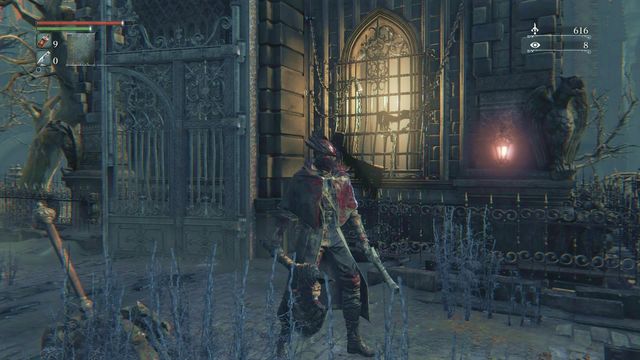 The window to the girls room. - Young Yharnam girl (Violas Daughter) | Side quests - Side quests - Bloodborne Game Guide & Walkthrough