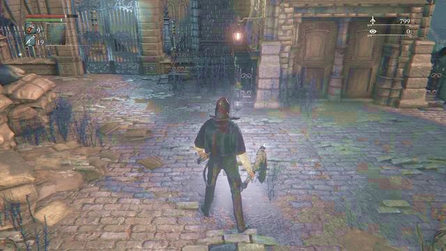 You can talk to Gilbert after you leave Iosefka Clinic, at the beginning of the game. - Gilbert | Side quests - Side quests - Bloodborne Game Guide & Walkthrough
