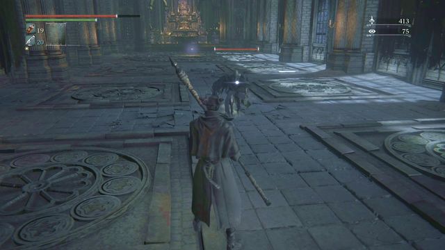 The fight with the hunter in the Grand Cathedral is very demanding. - Eileen | Side quests - Side quests - Bloodborne Game Guide & Walkthrough