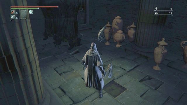 Put appropriate outfit on to talk to Adella. - Find a safe place | Side quests - Side quests - Bloodborne Game Guide & Walkthrough