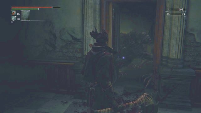 Werewolves blocked in doors wont make much trouble. - Upper Cathedral Ward | Walkthrough - Walkthrough - Bloodborne Game Guide & Walkthrough