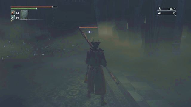 A single werewolf can be defeated in conventional battle, in case of trouble you can lure him up. - Upper Cathedral Ward | Walkthrough - Walkthrough - Bloodborne Game Guide & Walkthrough
