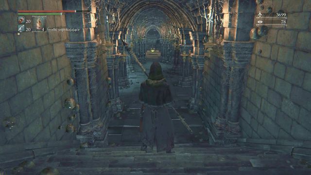 Use the lever to throw the brain down. - Nightmare of Mensis | Walkthrough - Walkthrough - Bloodborne Game Guide & Walkthrough