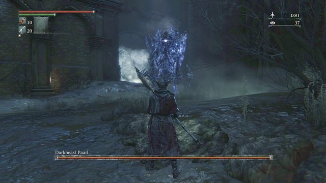 Darkbeast Paarl is one of optional bosses. - Darkbeast Paarl | Boss Fights - Boss Fights - Bloodborne Game Guide & Walkthrough