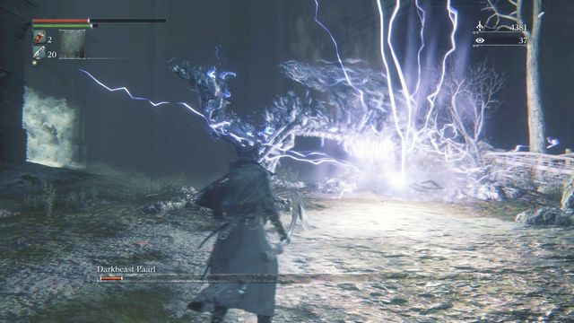 Explosion deals very large damage on large territory. - Darkbeast Paarl | Boss Fights - Boss Fights - Bloodborne Game Guide & Walkthrough