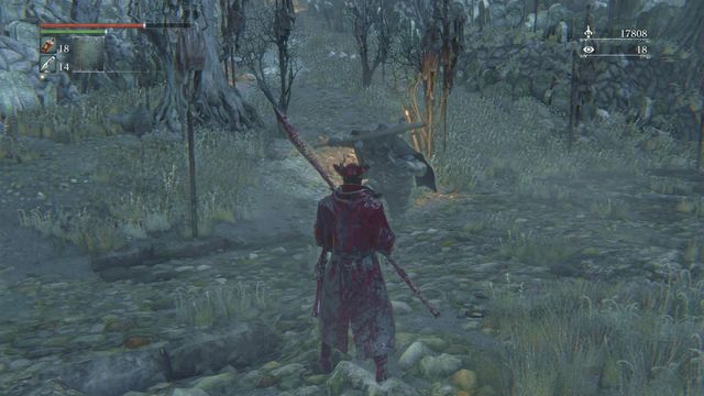 Enemies with choppers are strong, fast and their weapon has long range - be very careful. - Hemwick Charnel Lane | Walkthrough - Walkthrough - Bloodborne Game Guide & Walkthrough