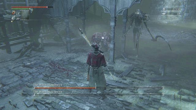 The HP bar of the second Witch will be different, depending on how many times youve hit her before. - Witch of Hemwick | Boss Fights - Boss Fights - Bloodborne Game Guide & Walkthrough