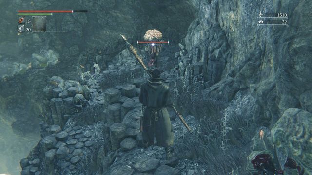 Wait a moment, then attack the enemy from the back and kill immediately. - Nightmare Frontier | Walkthrough - Walkthrough - Bloodborne Game Guide & Walkthrough