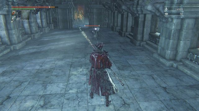 Inconspicuous, but dangerous enemy. - Forsaken Castle Cainhurst | Walkthrough - Walkthrough - Bloodborne Game Guide & Walkthrough