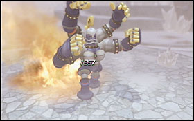 This boss' main weakness is fire - Noluta Village - Disc 3 - Blue Dragon - Game Guide and Walkthrough