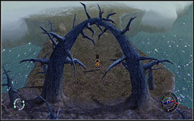 Follow the path right that leads 