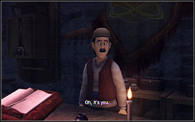 Go downstairs again and enter the inn - Devour Village - Disc 3 - Blue Dragon - Game Guide and Walkthrough