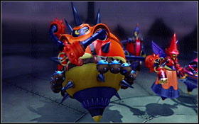 You are to battle all the four sub-bosses from Flying Fortress at once - Nene's Headquarters - Disc 2 - Blue Dragon - Game Guide and Walkthrough