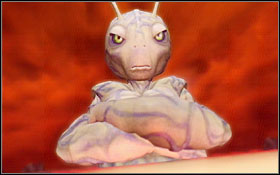 And here he is: the final boss in the game - Primitive Cube - Disc 3 - Finale - Blue Dragon - Game Guide and Walkthrough